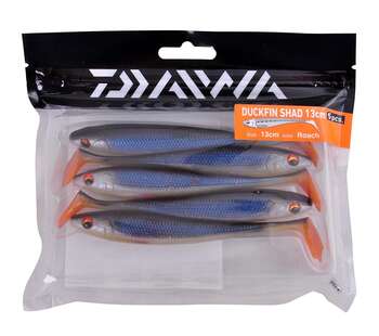 Daiwa Duckfin Shad 13cm - Roach Silikon Yem