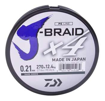 Daiwa J-Braid 4B 270m 0.15mm Olta Misinası