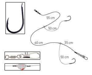 Daiwa Rig Boat Crossbead 32 Yemli Takım - 1