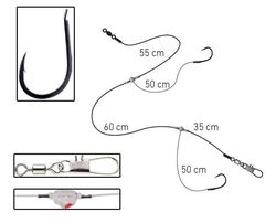 Daiwa - Daiwa Rig Boat Crossbead 32 Yemli Takım