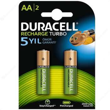 Duracell AA 1.2V 2500mah Şarjlı Kalem Pil