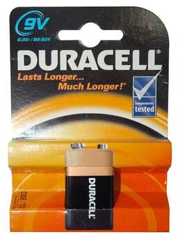 Duracell 9V Pil