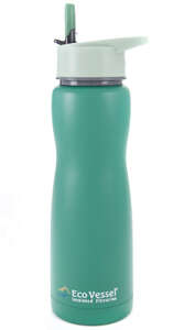 Eco Vessel Aqua Vessel Insulated Filtre Bottle Termos 0.75 Litre-YEŞİL - 1