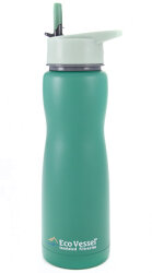 Eco Vessel Aqua Vessel Insulated Filtre Bottle Termos 0.75 Litre-YEŞİL - Eco Vessel