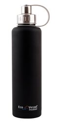 Eco Vessel - Eco Vessel Bigfoot Triple Insulated Termos 1.33 Litre-SİYAH