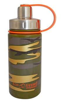 Eco Vessel Twist Triple Insulated Bottle With Screw Termos 0.40 Litre-KAMUFLAJ