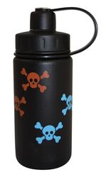 Eco Vessel - Eco Vessel Twist Triple Insulated Bottle With Screw Termos 0.40 Litre-SİYAH