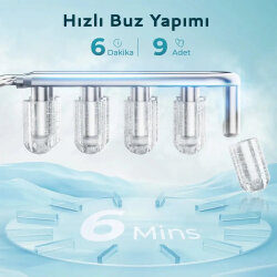 Euhomy Bullet Kapsül Buz Makinesi-SİYAH - Euhomy (1)