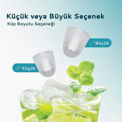 Euhomy Bullet Kapsül Buz Makinesi-SİYAH - 3