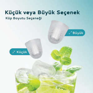 Euhomy Bullet Kapsül Buz Makinesi-SİYAH - 3