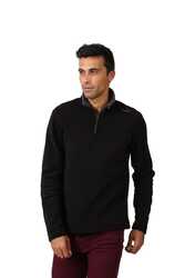 Evolite - Evolite Fuga Bay Mikro Polar Sweater-SİYAH