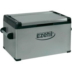 Ezetil - Ezetil Kompresörlü Oto Buzdolabı 12/24/110-240V 60 Litre