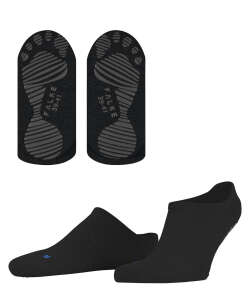 Falke Cool Kick SN CP AntiSlip Çocuk Babet Çorap-SİYAH - 1