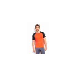 Falke Short Sleeved Shirt Erkek Üst İçlik-TURUNCU - Falke