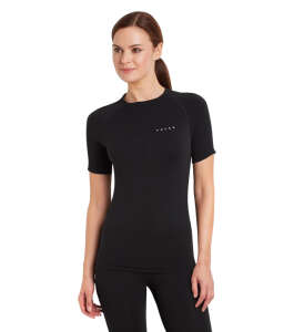 Falke Shortsleeved Shirt Kadın Üst İçlik-SİYAH - 1