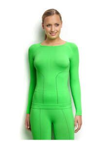 Falke Skiing Long Sleeved Shirt Kadın Üst İçlik-YEŞİL - 1