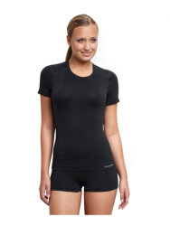 Falke Sortleeved Shirt Trekking Kadın Üst İçlik-SİYAH - Falke