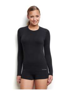 Falke Uzunkollu Kadın Üst İçlik-SİYAH - 1