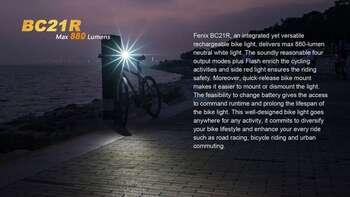 Fenix BC21R 880 Lümen Bisiklet Feneri