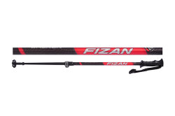 Fizan Walker 2 Section Çiftli Pole Baton-KIRMIZI - Fizan