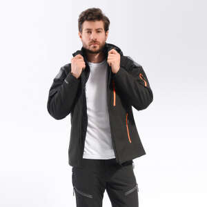 FreeCamp 3in1 Softshell Erkek Ceket-SİYAH - 1