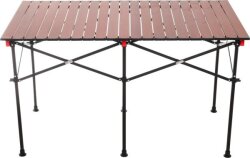 FreeCamp 8830-H5-C Katlanır Masa-KAHVERENGİ - FreeCamp