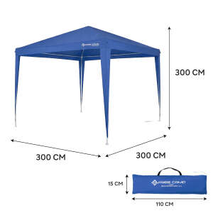 FreeCamp Almeria AND1029 300x300cm Polyester Tente-MAVİ - 6