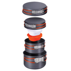 FreeCamp Anodized Aile Tencere Seti - FreeCamp