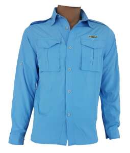 FreeCamp Arizona Erkek Gömlek-MAVİ - 1