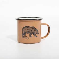 FreeCamp - FreeCamp Campers Emaye Mug 350ml-BEJ