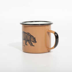FreeCamp - FreeCamp Campers Emaye Mug 350ml-BEJ (1)