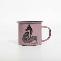 FreeCamp - FreeCamp Campers Emaye Mug 350ml-LİLA