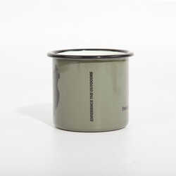 FreeCamp Campers Emaye Mug 350ml-YEŞİL - Thumbnail