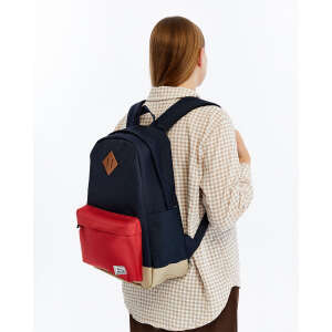 FreeCamp DayPack Limited Sırt Çantası-LACİVERT-KIRMIZI - 3