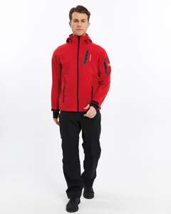 FreeCamp Eagle Softshell Ceket-KIRMIZI