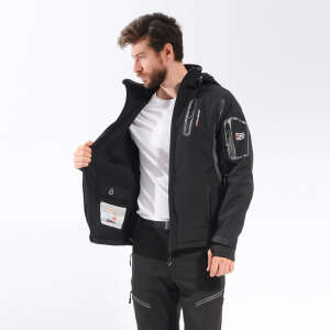 FreeCamp Eagle Softshell Ceket-SİYAH - 2