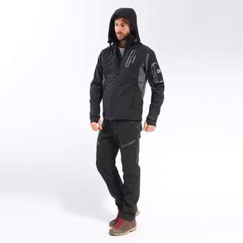 FreeCamp Eagle Softshell Ceket-SİYAH