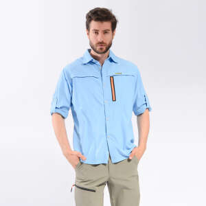 FreeCamp Florida Erkek Gömlek-MAVİ - 1