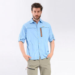 FreeCamp Florida Erkek Gömlek-MAVİ - FreeCamp