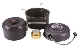 FreeCamp Gaz Ocaklı Portatif Yemek Seti - 1