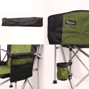 FreeCamp Huxley Trail Katlanır Sandalye-HAKİ-SİYAH - 6