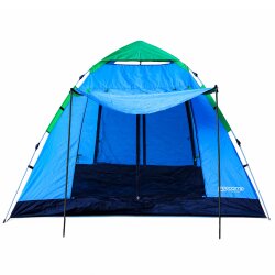 FreeCamp Inventor 4 Kişilik Otomatik Çadır-MAVİ-YEŞİL - FreeCamp