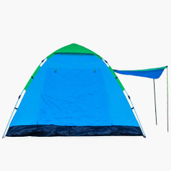 FreeCamp Inventor 4 Kişilik Otomatik Çadır-MAVİ-YEŞİL - FreeCamp (1)