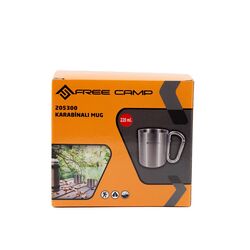 FreeCamp - FreeCamp Karabinalı Mug (1)