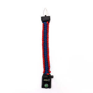 FreeCamp Kata Saat Göstergeli Paracord-KIRMIZI - 1