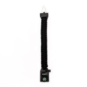 FreeCamp Kata Saat Göstergeli Paracord-SİYAH - 1
