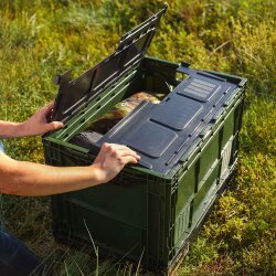 FreeCamp Katlanır Kamp Kasası Kapaklı 80 Litre - 7