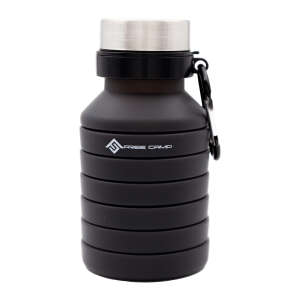 FreeCamp Katlanır Karabinalı Matara-SİYAH - 1