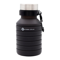 FreeCamp Katlanır Karabinalı Matara-SİYAH - FreeCamp