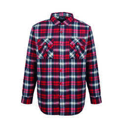 FreeCamp Lumberjack Gömlek-KIRMIZI - Thumbnail